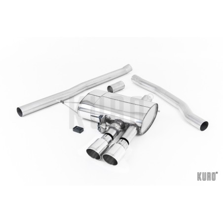 Milltek MINI Cooper S/JCW F56 Cat-back Non-resonated Valvetronic