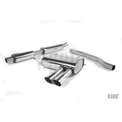 Milltek MINI Cooper S/JCW F56 Cat-back Resonated (EC)