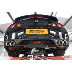 Milltek Nissan GT-R Primary Cat-back Non-resonated