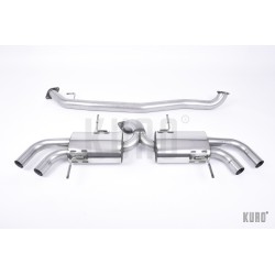Milltek Nissan GT-R Secondary Cat-back Resonated