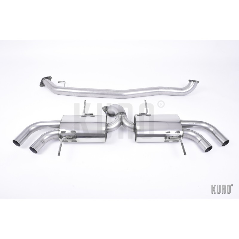 Milltek Nissan GT-R Secondary Cat-back Resonated