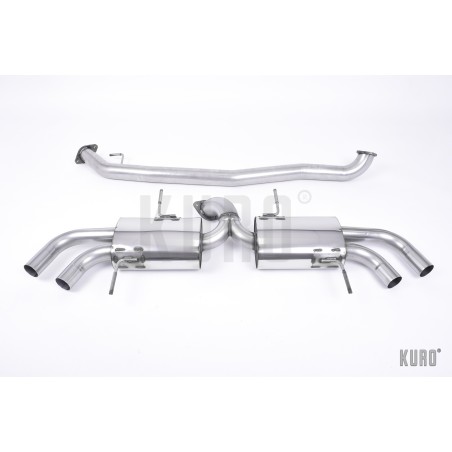 Milltek Nissan GT-R Secondary Cat-back Resonated