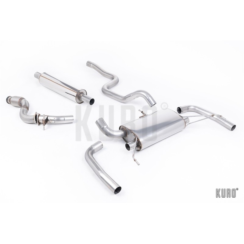 Milltek Peugeot 308 GTi Cat-back Resonated (EC)