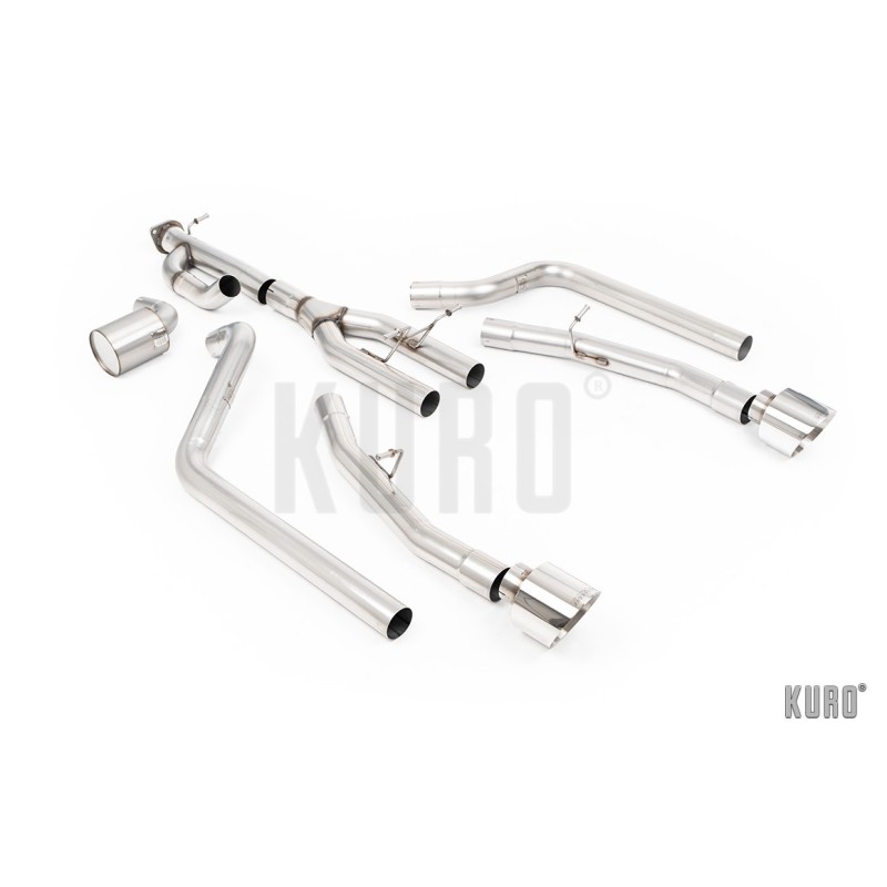 Milltek RAM 1500 3.0 Twin Turbo Rebel Hurricane Engine Cat-back