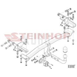 Steinhof Hak holowniczy Jeep Compass II 2017-2025