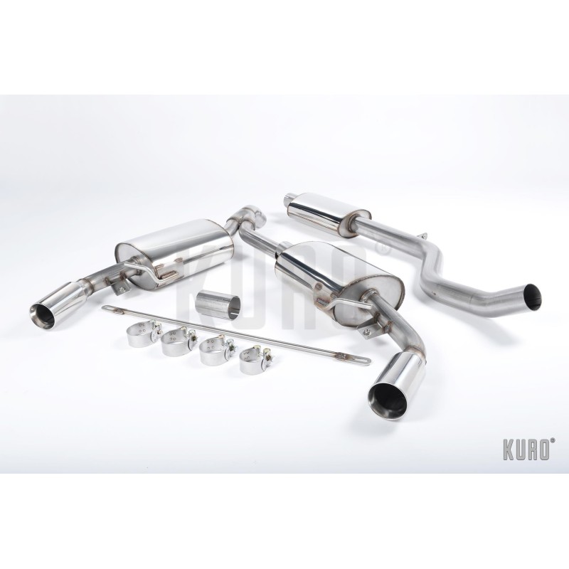 Milltek Renault Clio III RS 197 Cat-back Resonated (EC)