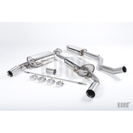 Milltek Renault Clio III RS 197 Cat-back Resonated (EC)