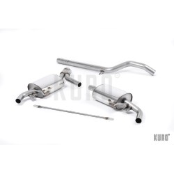 Milltek Renault Clio III RS 200 Cat-back Non-resonated