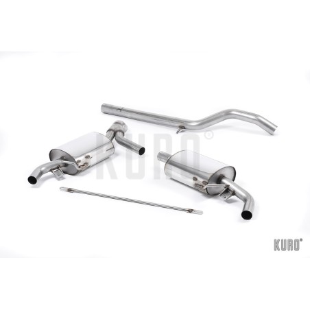 Milltek Renault Clio III RS 200 Cat-back Non-resonated