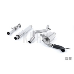 Milltek Renault Megane III RS Cat-back Resonated (EC)