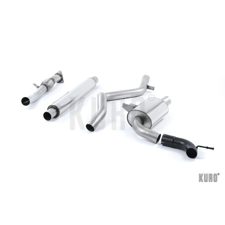 Milltek Renault Megane III RS Cat-back Resonated (EC)