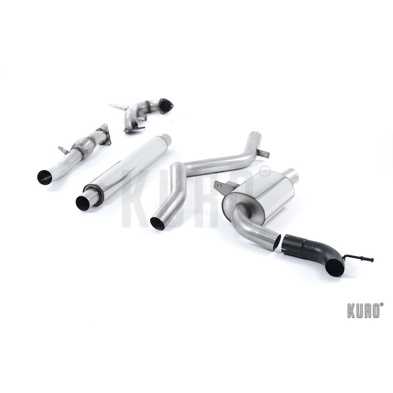 Milltek Renault Megane III RS Turbo-back Resonated
