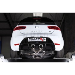 Milltek Seat Leon II Cupra R Cat-back Non-resonated