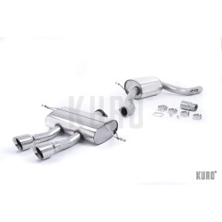 Milltek Seat Leon II Cupra R Cat-back Resonated (EC)