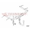Steinhof Hak holowniczy wypinany Mazda 3 Hatchback II. (BL) 2009-2013