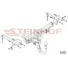 Steinhof Hak holowniczy wypinany Opel Corsa E Hatchback 3/5D 2014-2019