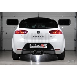 Milltek Seat Leon II Cupra R Cat-back Resonated (EC)