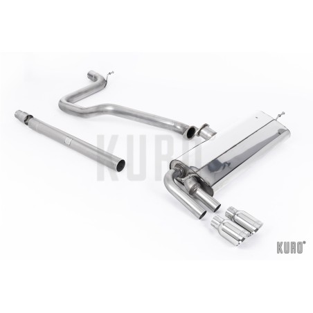 Milltek Seat Leon III 1.4 TSI Cat-back Non-resonated