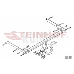 Steinhof Hak holowniczy Ford Grand C-Max 2010-2019