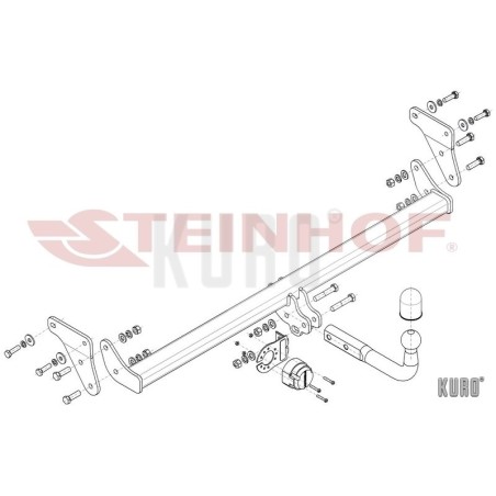 Steinhof Hak holowniczy Kia E-Niro 2019-