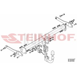 Steinhof Hak holowniczy wypinany VW CC 2012-2016