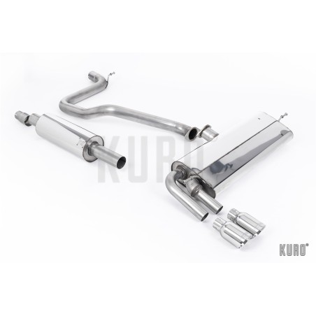 Milltek Seat Leon III 1.4 TSI Cat-back Resonated