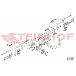 Steinhof Hak holowniczy Citroen C1 2005-2014