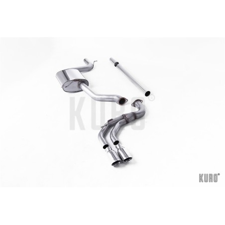 Milltek Seat Leon III 1.8 TSI Cat-back Non-resonated