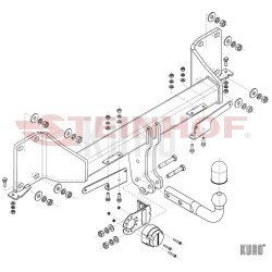 Steinhof Hak holowniczy BMW X5 G05 2018-