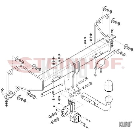 Steinhof Hak holowniczy BMW X6 G06 2019-
