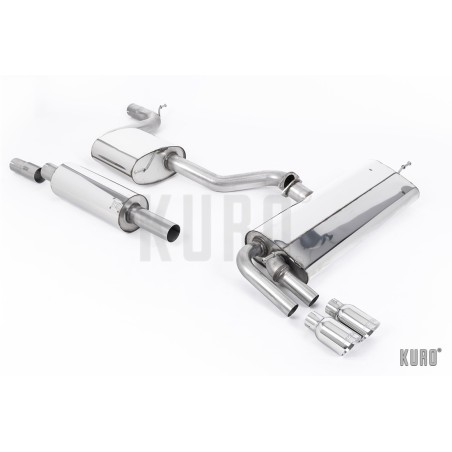 Milltek Seat Leon III 1.8 TSI Cat-back Resonated