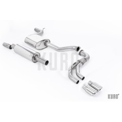 Milltek Seat Leon III 1.8 TSI Cat-back Road+ Part-Resonated