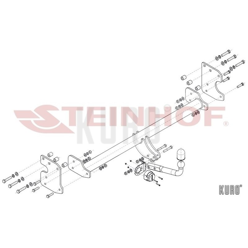 Steinhof hak holowniczy KIA EV 9 - 2023 -