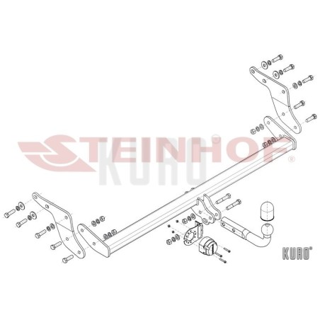 Steinhof hak holowniczy RENAULT Austral - 2022 -