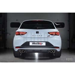 Milltek Seat Leon III Cupra 280 Cat-back Non-resonated
