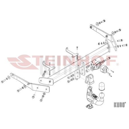 Steinhof hak holowniczy VW ID.4 - 05/2020 -