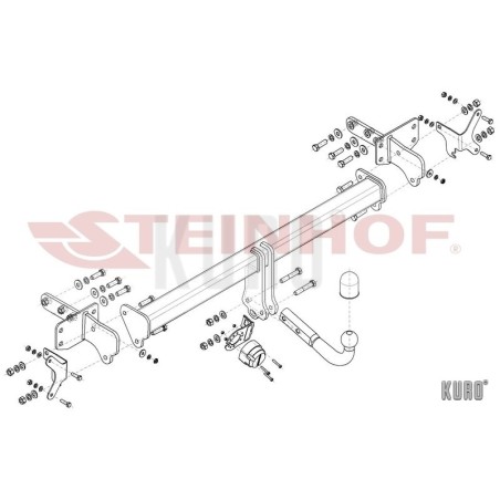 Steinhof hak holowniczy SSANGYONG Torres - 2022 -