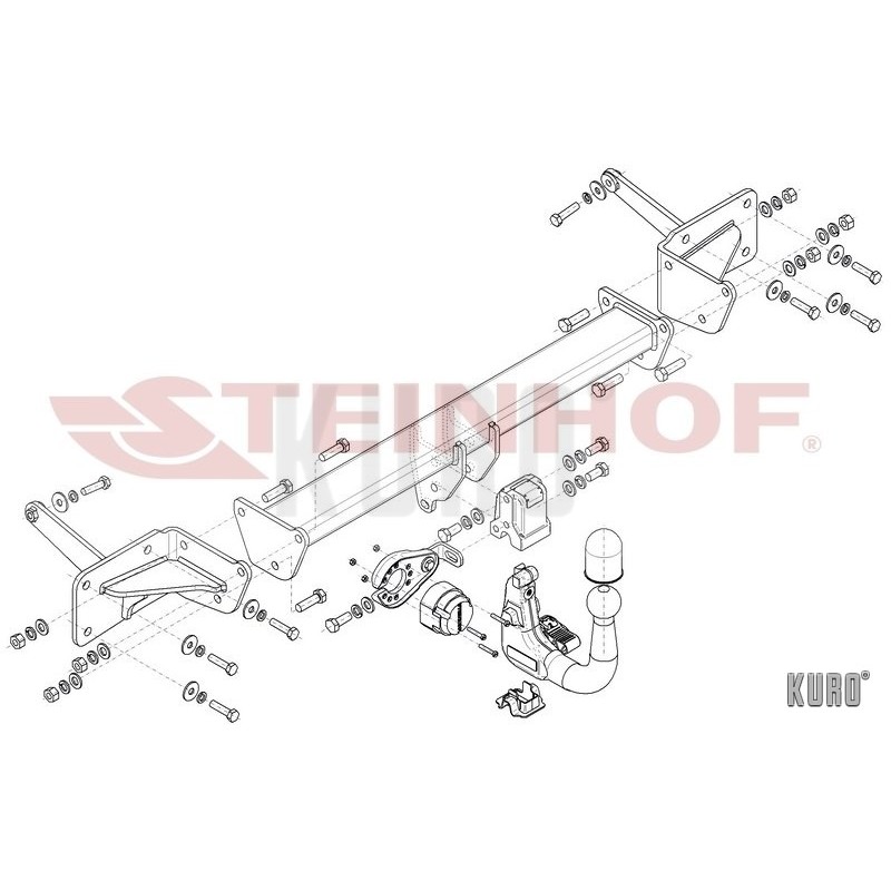 Steinhof hak holowniczy VW T7 Multivan - 08/2021 -