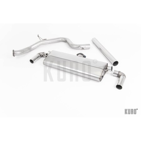 Milltek Seat Leon III Cupra 300 Cat-back Non-resonated