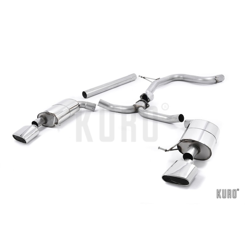 Milltek Seat Leon III ST Cupra 280/290/300 Cat-back Non-resonated