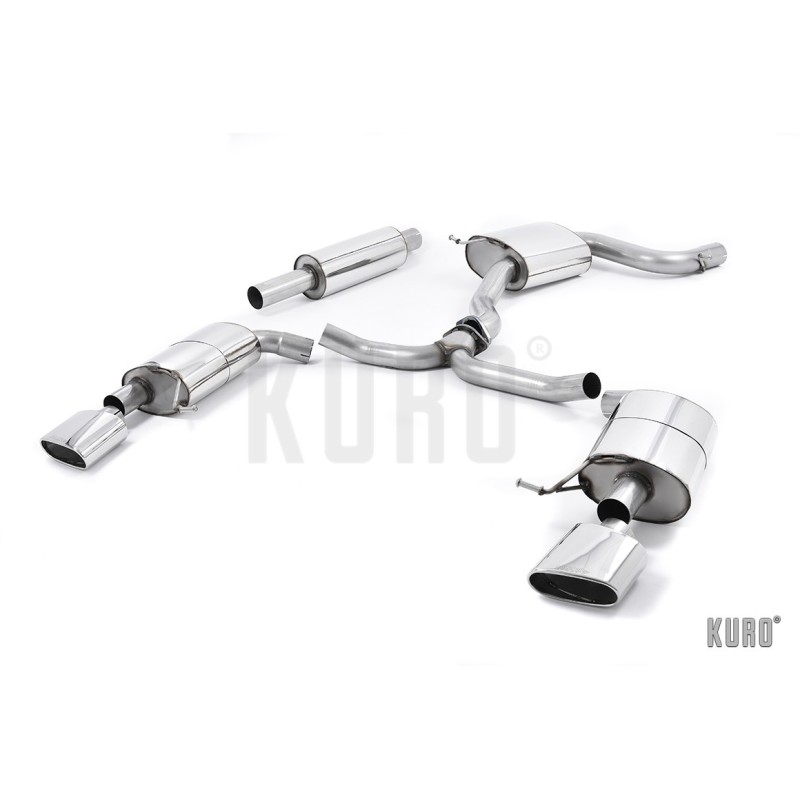 Milltek Seat Leon III ST Cupra 280/290/300 Cat-back Resonated (EC)