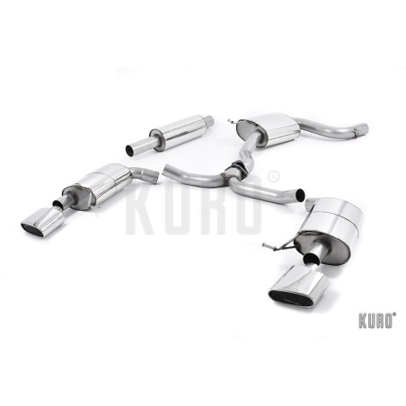 Milltek Seat Leon III ST Cupra 280/290/300 Cat-back Resonated (EC)
