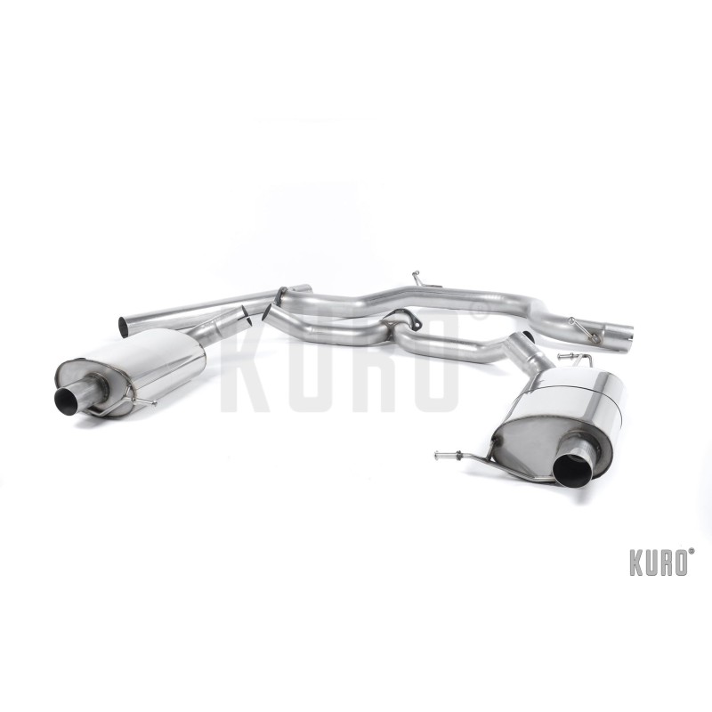 Milltek Skoda Octavia III RS 2.0 TSI Cat-back Non-resonated