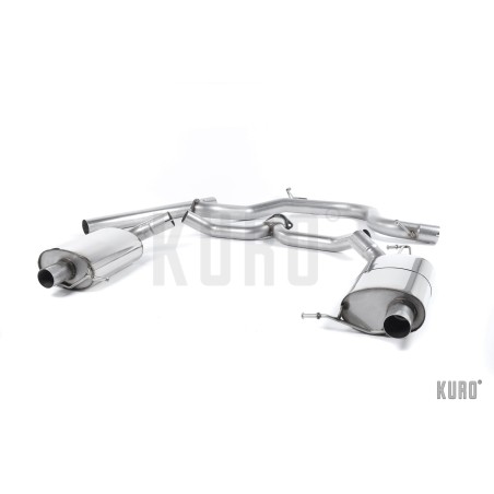 Milltek Skoda Octavia III RS 2.0 TSI Cat-back Non-resonated