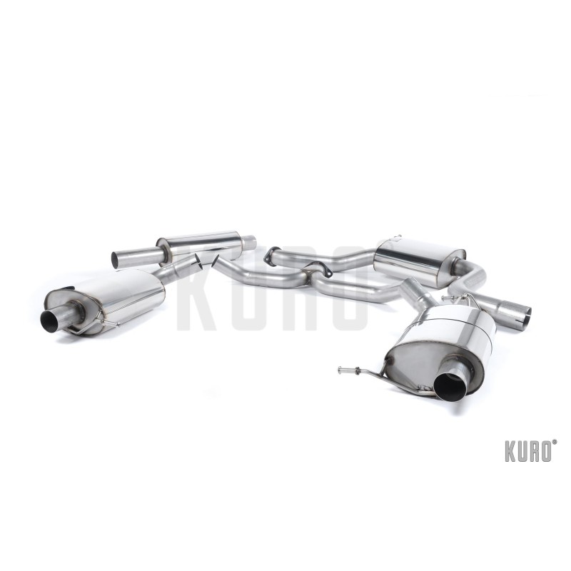 Milltek Skoda Octavia III RS 2.0 TSI Cat-back Resonated (EC)