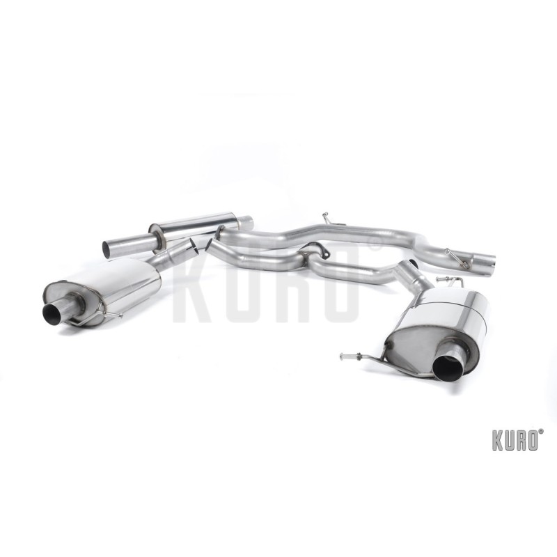 Milltek Skoda Octavia III RS 2.0 TSI Cat-back Road+