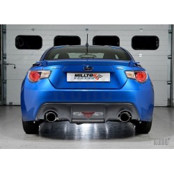 Milltek Subaru BRZ Cat-back Non-resonated