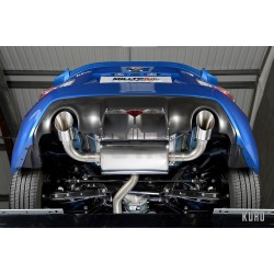 Milltek Subaru BRZ Cat-back Resonated (EC)