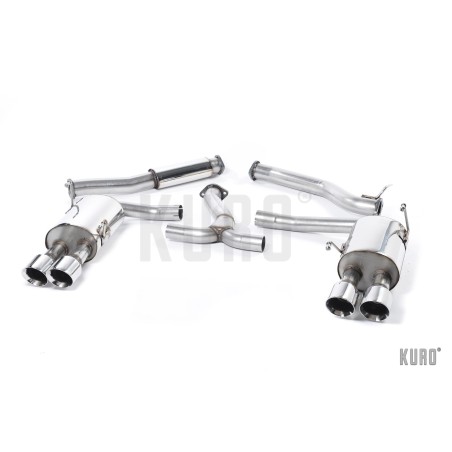 Milltek Subaru WRX STi Cat-back Non-resonated
