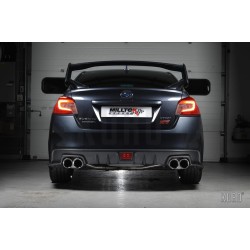 Milltek Subaru WRX STi Cat-back Non-resonated